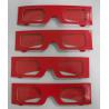Buy cheap Paper Stereoscopic 3d Glasses For Watch 3D Games , 405x38mm Size from wholesalers