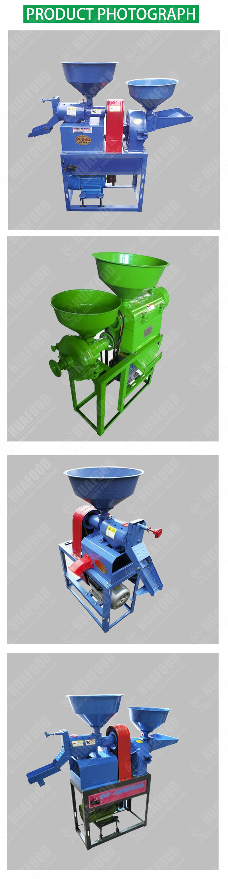 Small Rice Milling Machine Automatic Rice Miller Polishing Machine