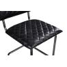 Buy cheap Comfortable High Back Leather Dining Chairs , Black Leather Kitchen Chairs from wholesalers