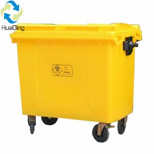 Buy cheap street waste bin garbage outdoor bin 660l plastic garbage bin from wholesalers