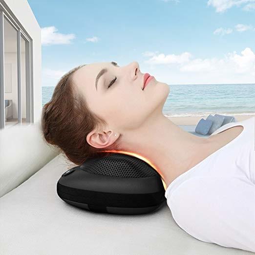 Buy cheap Deep Kneading Shiatsu Massage Pillow , Back Massage Pillow For Muscle Pain Relief from wholesalers