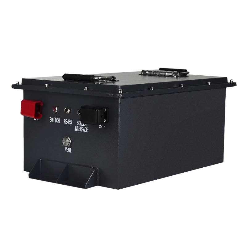 Outdoor 100ah 48V Lithium Battery Golf Cart Patrol Car Lithium Iron Phosphate Battery