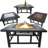 Buy cheap 4 In 1 Wood Burning Barbecue Fire Pit Log Grate, Grill, Mesh Lid, Dining Cover from wholesalers