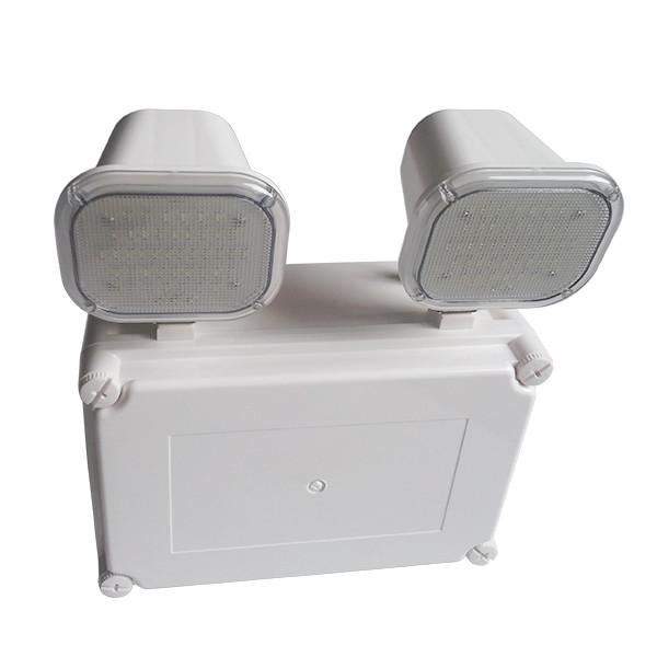 Buy cheap 2x6w LED Twin Spot Emergency Rechargeable Lighting IP65 Waterproof from wholesalers