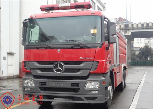 Buy cheap Gross Weight 28000kg Water Tanker Fire Truck With 12000kg Capacity Liquid Tank from wholesalers