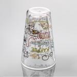 Thermo Double Wall Cappuccino Cups 9oz Hand Blown 260ml Insulated Coffee Tumbler