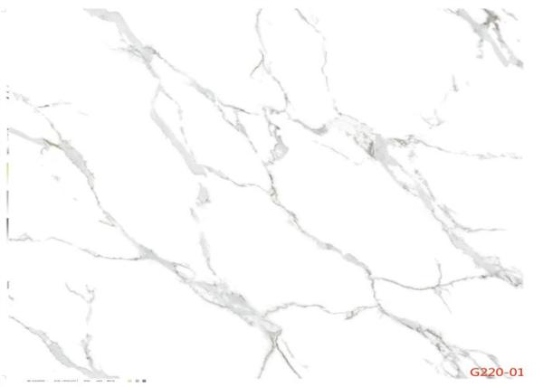 Buy cheap Custom White Marble Look PVC Film For Interior Surface Decoration Waterproof from wholesalers