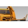 Buy cheap 750km Transport Semi Trailer Snow Sweeper Vehicle Telescopic Shock Absorber from wholesalers