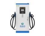CE Certified 120KW Double Gun DC EV Charger Station For Electic Bus