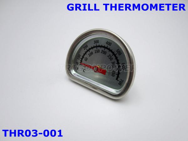 High Temperature Pizza Oven Thermometer THR03-001 Dial Style Easily Clean /