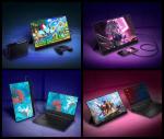 HDMI SRGB QHD Portable Gaming Monitor 144Hz Dual Screen
