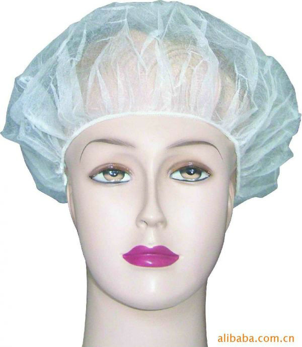 High quanlity non woven disposable surgical bouffant cap