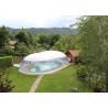 Buy cheap Commercial Inflatable Transparent 8m Swimming Pool Dome Cover tent from wholesalers