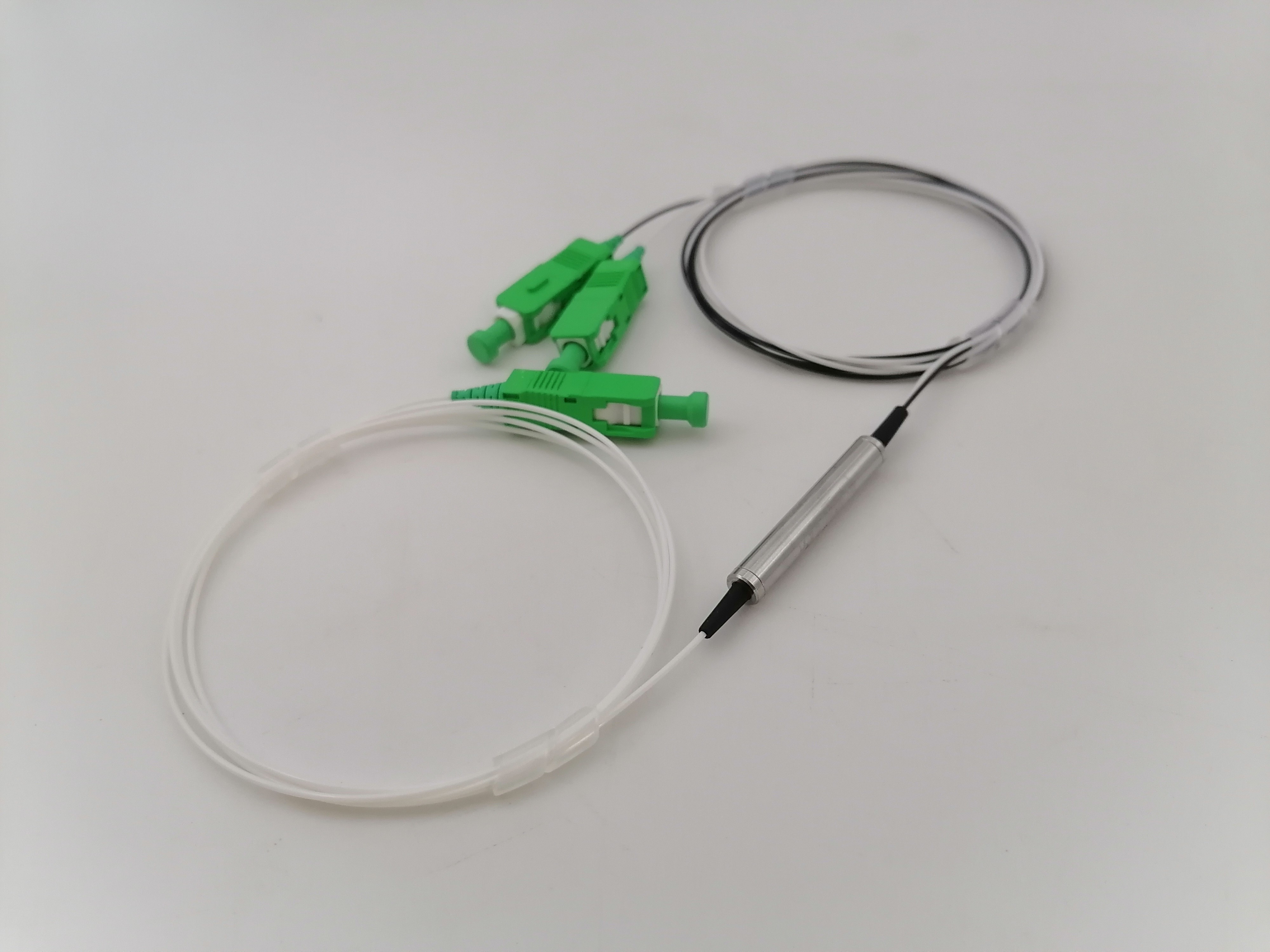 1550nm Polarization Beam Combiner PBC PBS PM SMF Fiber Aligned To Slow Axis