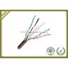 Buy cheap Network Optical Ethernet Cable , Cat6A UTP Cable Pure Copper 0.57mm Conductor from wholesalers