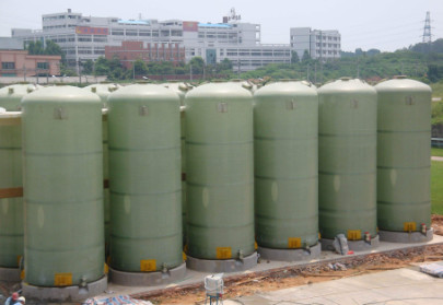 Chemical Industry Frp Horizontal Tank Durable Corrosion Resistant