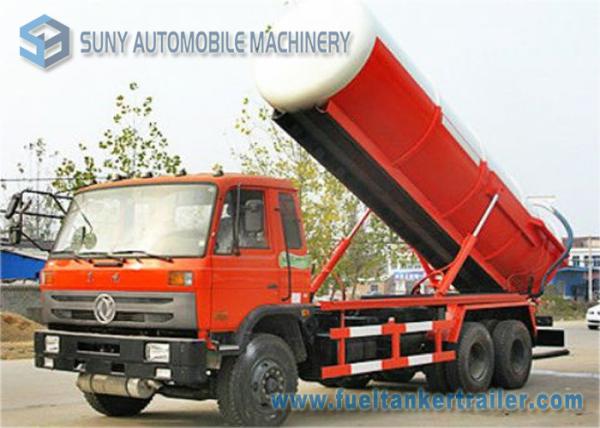 Buy cheap 20000 L DONGFENG 210hp 6x4 Vacuum Tank Truck High - Pressure Sewage Vacuum Truck from wholesalers