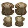 Buy cheap Soft Tactical Knee Elbow Pads Set For Outside Hunting CS Game Protection from wholesalers
