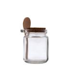 Herbs Spice 230ml Glass Food Storage Jars With Spoon