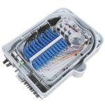 8 Core Outdoor Waterproof IP65 Fiber Optic Distribution Box for FTTx Network