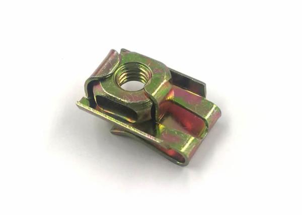 Buy cheap High Strength M6 Cage Nuts Round Holes For Power Distribution Boxes from wholesalers