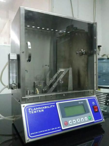 TW-227 45 Degree Automatic Flammability Tester Fabric Burning Test Meet