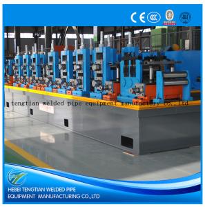 Wholesale ERW HG140 Stable Pipe Roller Foming Cold Saw Square Tube Mill from china suppliers
