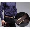 Buy cheap Prong Buckle Distressed Leather Belt 3.5cm Wide Classical from wholesalers