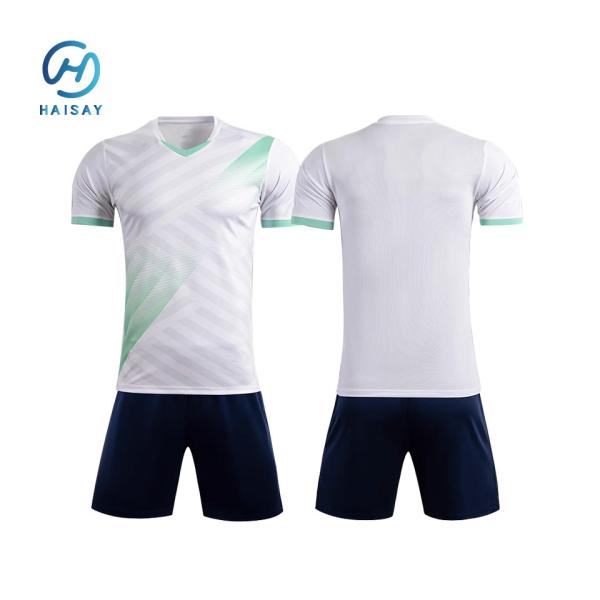Buy cheap Breathable and Durable Plain Soccer Jerseys for Football Players from wholesalers