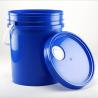 Buy cheap Food-Grade 5 Gallon Double Wall PP Bucket with Sealed Oil Spout Lid and White Handle from wholesalers