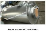 High quality-marine boiler exhaust pipe muffler, spark extinguishing muffler