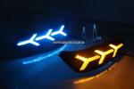 Car DRL LED Daytime driving Lights extra for Buick GL6 2017-2018 auto parts