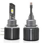 IP 68 Mini H15 Led Headlight Bulb 360 Auto Lighting System Xenon Light 8000lm