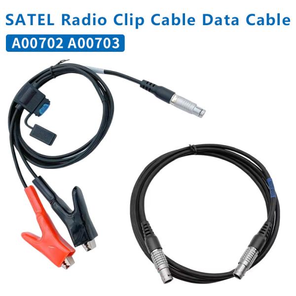 A00702 Cable GEV275 GS15 GPS To SATEL-35 Watt Radio For Leica GPS 8 Pins GS11/14