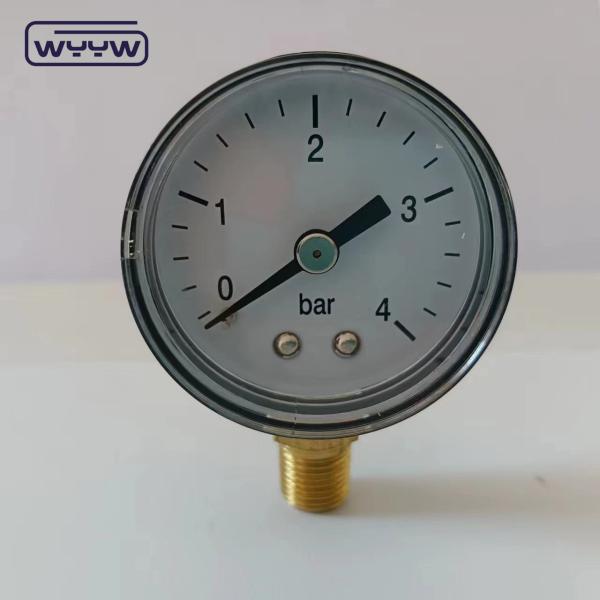 Buy cheap High Accuracy Steel Case Water Pressure Test Gauge Back Mount from wholesalers