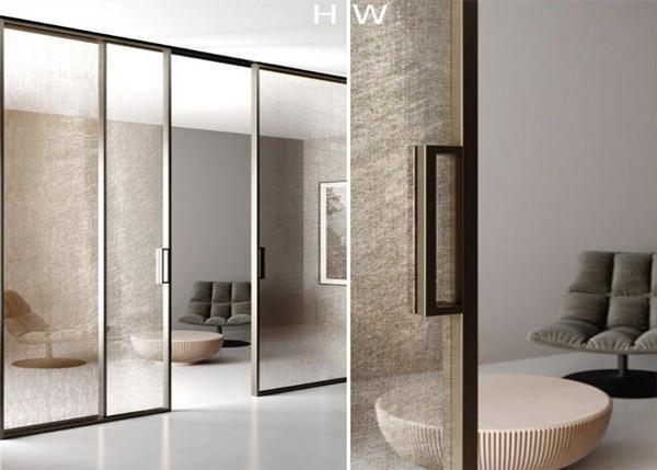 Buy cheap Metal Coated Fabric Metalspurc Glass 9.5mm For Minimalism Style Door from wholesalers