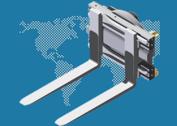 Buy cheap Revolving Forklift Clamp Attachment 915mm Fork Forklift Parts from wholesalers