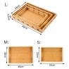Buy cheap 3L Sustainable Bamboo Serving Tray For Dessert Food ISO9001 certificated from wholesalers