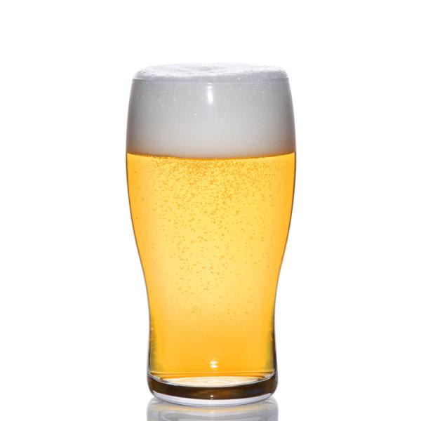 Buy cheap 580ML Soda Lime Glass Stemless Pilsner Beer Glasses from wholesalers