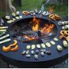 Buy cheap OEM Service Corten Steel Outdoor Cooking Grills Wood Burning from wholesalers