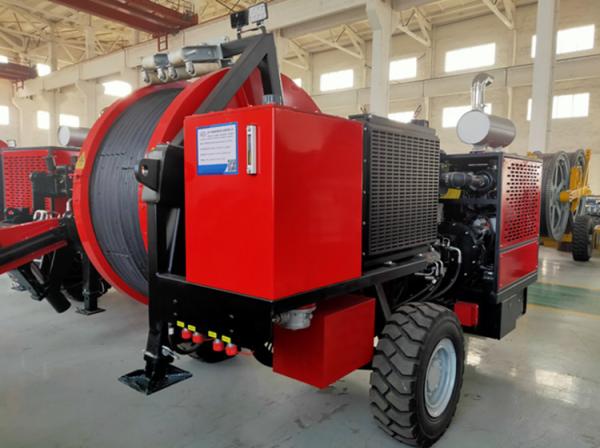 Buy cheap 2.5km/H Overhead Line Hydraulic Cable Tensioner Equipment from wholesalers