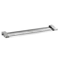 Buy cheap Matte Silver SS Bathroom Accessories Shelves Satin Finish product