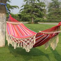 Buy cheap 1.5kg Hand Woven Tassels Outdoor Camping Hammock Lightweight Camping product
