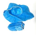 Anti Slip / Anti Skid PP Disposable Shoe Covers Blue 30GSM 35GSM 40GSM