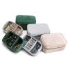Buy cheap Wedding Velvet Travel Ring Box for Han Hong Couple Necklace Jewelry Storage from wholesalers