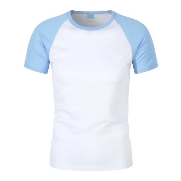 Buy cheap Hot Selling Custom Logo Summer Mens Sport Quick Dry T-Shirts Loose Fitness Gym Breathable Outdoor Running Sportswear from wholesalers