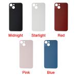 Original Smartphone Back Glass Replacement Repair Parts Red With Logo
