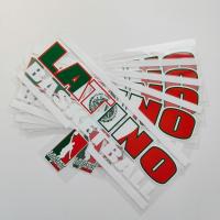 Buy cheap Custom Brand Name Heat Transfer Logo Printing Designs CMYK RGB Pantone Color product
