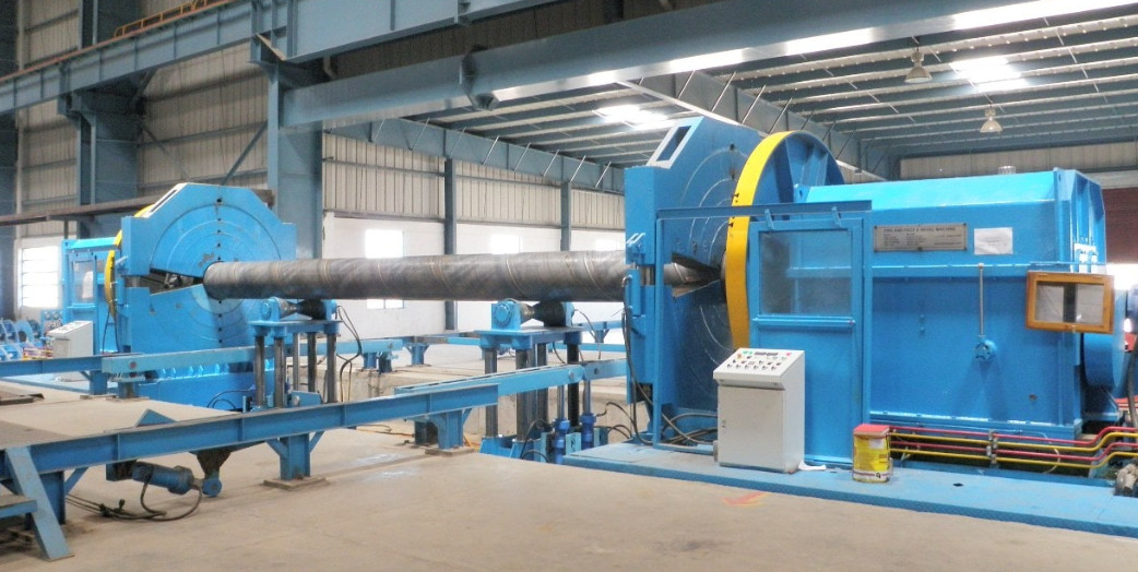 Large OD Steel Pipe Beveling Machine Double End Beveling Type Easy Operation