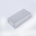 Buy cheap Small Lightweight Aluminum Case Width 40mm Height 25mm Length 80mm In Anodized from wholesalers